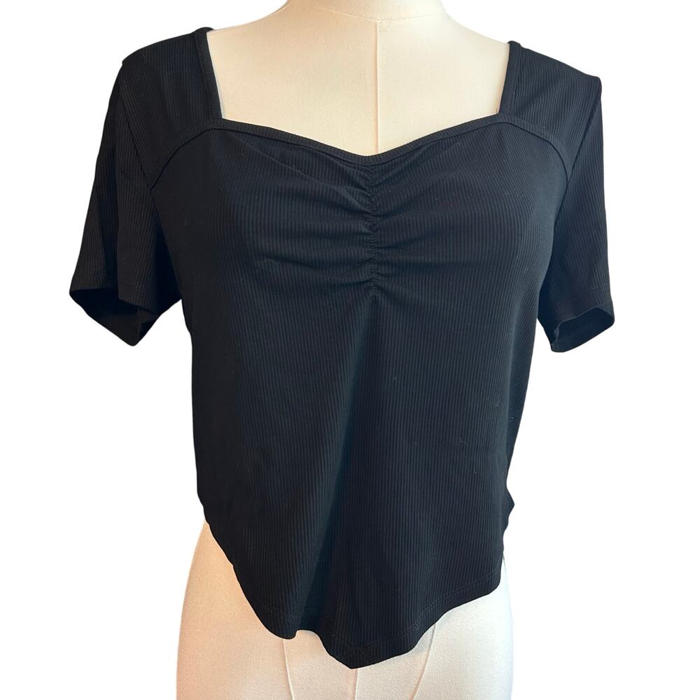 Micoson NEW Womens Crop Top Sweetheart Neck Summer Feminine Boho SZ XL